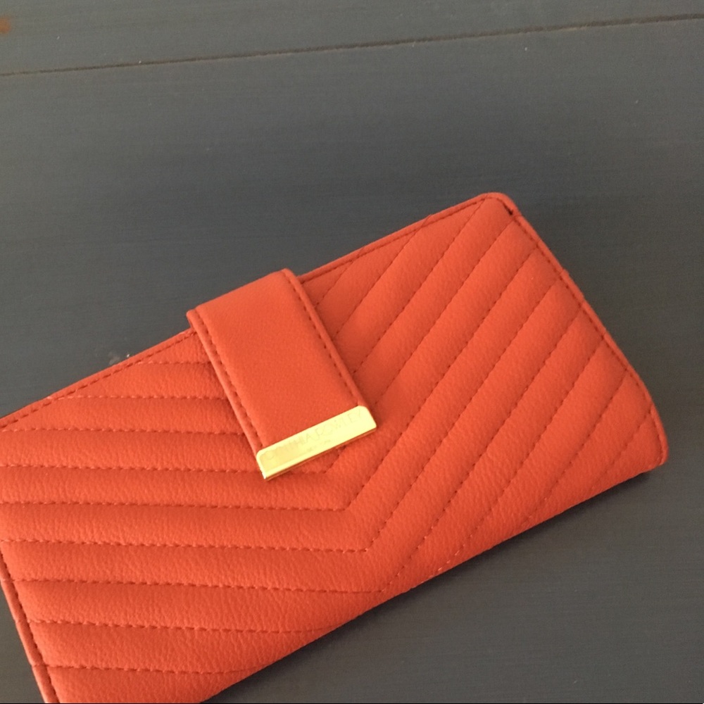 Woman valet in Red